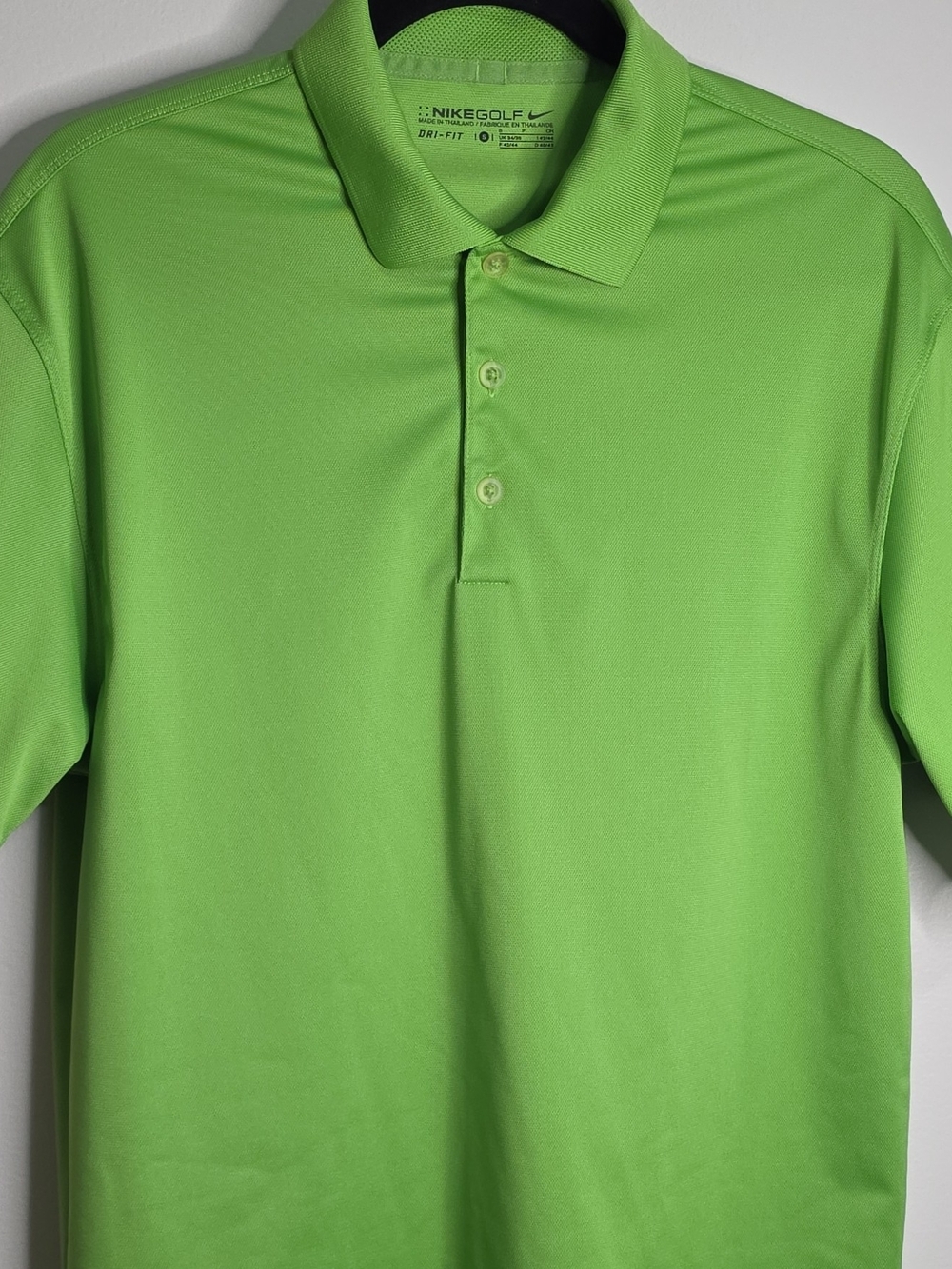 Nike Lime Green Dri-FIT Polo Shirt